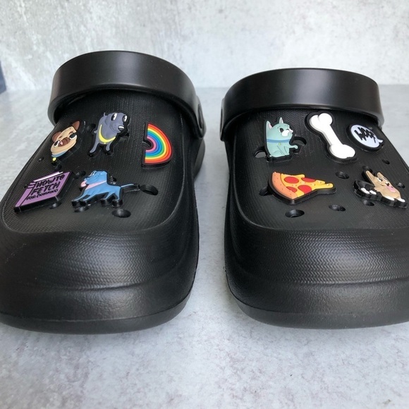 Skechers Womens Foamies Clog Pup Celebration Black Size 8 - Picture 13 of 13